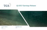 Q3 2017 Earnings Release Reports/Quarterly Earnings/2017 Q3 Earnings...Q3 2017 Highlights • Q3 net revenues of 142 MUSD, up 25% from Q3 2016 • Net late sales of 79 MUSD, up 18%