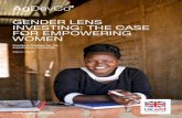 GENDER LENS INVESTING: THE CASE FOR EMPOWERING WOMEN Studies - 2018... ·  · 2019-04-25and impact work. We believe that gender equality and women’s empowerment in agriculture