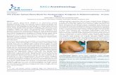 BAOJ Anesthesiology - Bio Accent · postoperative analgesia however; we preferred non-neuraxial regional analgesia technique to provide postoperative pain relief in our patient due