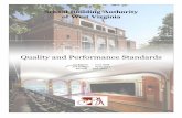 Quality and Performance Standards - West Virginia · design professional, construction manager and contractors. Where variations from the minimum specified Quality and Performance