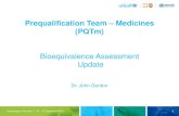 Bioequivalence Assessment Update · 2018-10-05 · New guidances being added regularly 50 guidances + RH guidance currently posted 28 guidances added since last meeting! Most recent