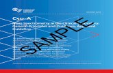 General Principles and Guidance; Approved Guideline · General Principles and Guidance; Approved Guideline This guideline provides a general understanding of mass spectrometry and