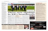   T h r e e n e w signings in KR s boardroom › pdf › Ask The Expert with Tony Bullock.pdfchairman Neil Hudgell, vice chairman Rob Crossland, chief executive Mike Smith and foot-ball