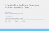 Enhancing Data Quality and Governance with IBM Information ... · offerings. These views include users and groups, custom attributes, annotations, stewardship, database tables, data