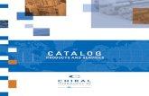 CATALOG - HPLC · CATALOG PRODUCTS AND SERVICES. About Chiral Technologies, Inc. ... Quality Control and cGMP Technical Support Application Guide Locations ... immobilized-phase products.