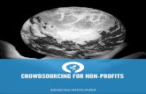 CROWDSOURCING FOR NON-PROFITS - IdeaScale · CROWDSOURCING FOR NON-PROFITS 6 Types of Crowdsourcing for Non-Profits When considering crowdsourcing, many non-profits think only of