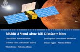 MARIO: A Stand-Alone 16U CubeSat to Mars · MARIO: A Stand-Alone 16U CubeSat to Mars Karthik V. Mani –Politecnico di Milano ... Reflectarray communication → Successful demonstration