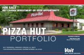 PIZZA HUT - LoopNet · Pizza Hut operates the world’s #1 pizza chain with more than 13,200 outlets in about 90 countries worldwide. The chain serves a variety of pizza styles, including