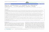 Nerve conduction in relation to vibration exposure - a non ... · Nerve conduction in relation to vibration exposure - a non-positive cohort study Helena Sandén1*, Andreas Jonsson1,