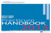 Practicum Handbook 2015 - RIDBC · Introduction to RIDBC 2015 Practicum Handbook EDUC6666, EDUC6855, EDUC6861 For Students who commenced studies in 2012-2014 4 HISTORY OF RIDBC What