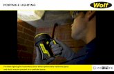 PORTABLE LIGHTING - TEKIM · Portable lighting for hazardous areas where potentially explosive gases and dusts may be present in a confined space. ATEX . ATEX . ... ATEX ATEX LED