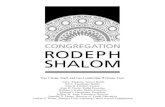 Our Clergy, Staff, and Lay Leadership Welcome You!rodephshalom.org/wp-content/uploads/2020/03/Shabbat... · 2020-04-03 · Our Clergy, Staff, and Lay Leadership Welcome You! Jill