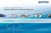 Your partner for€¦ · Hose clamps, pipe connections, retaining products or plastic products. ... In the DS way-to-market, ... Product development – a creative partnership with