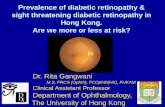 DIABETIC RETINOPATHY Screening in Hong Kong · R0 No diabetic retinopathy Normal retina Annual screening R1 Mild non-proliferative diabetic retinopathy ... Appt < 2 weeks U Un-gradable