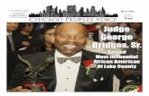 Judge George Bridges, Sr. - cdn.initial-website.com · youth. As Judge George Bridges, the 2018 Most Influential African American said in his acceptance speech, we (as a people) need