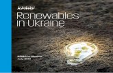 Renewables in Ukraine - assets.kpmg€¦ · SpA, an Italian private equity and venture capital firm for EUR1.3 billion. By comparison, deals in Ukraine were significantly more modest.