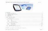 ANDROID RFID LOGGER APPLICATION USER GUIDE...RFID Logger Android App User Guide Page 3 3. STARTING THE APPLICATION The application is started by pressing the icon shown right. This