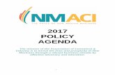 2017 POLICY AGENDAnmaci.org/uploads/FileLinks/32d733780b6741a2bcf087392a... · 2017-01-12 · 2017 Policy Agenda Priorities 5 2017 Policy Committee Priorities 6 ... Energy and Extractive