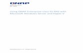 Using QNAP Enterprise-class ES NAS with Microsoft ......© 2018 QNAP Systems, Inc. All Rights Reserved. Application Note Apr. 2018 Using QNAP Enterprise-class ES NAS with Microsoft