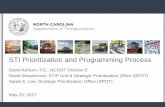 STI Prioritization and Programming Process KTRPO 5-25-17b · 2017-06-01 · Today’s Roadmap STI Prioritization and Programming Process 1. State Transportation Improvement Program