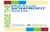 e Mid-South H NoNprofit t Sector ide iNS · From 2009 to 2012, the Alliance for Nonprofit Excellence published Downstream and In Demand, an annual series of reports on how Mid-South