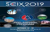 PRELIMINARY PROGRAM - FACSS · 2019-09-04 · North American Society for Laser-Induced Breakdown Spectroscopy Royal Society of Chemistry Analytical Division ... 12 pm Electrokinetic