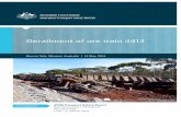 Derailment of ore train 4413Derailment of ore train 4413 Bonnie Vale, Western Australia | 14 May 2014 Rail Occurrence Investigation RO-2014-008 Final – 27 March 2015 Released in