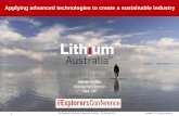 For personal use only · 2 RIU Explorers Conference, Freemantle, Australia –23 February 2017 Copyright © 2017, Lithium Australia NL Disclaimer This presentation is for information