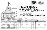 FLORIDA BUILDING CODE Sixth Edition (2017) Energy Conservation · iv FLORIDA BUILDING CODE — ENERGY CONSERVATION, 6th EDITION (2017) Adoption and Maintenance The Florida Building
