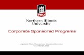 Corporate Sponsored Programs - Northern Illinois UniversityNov 17, 2016  · Corporate Sponsored Programs. Legislative Affairs, Research and Innovation Committee . November 17, 2016