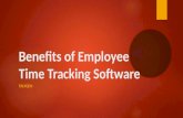 Benefits of Employee Time Tracking Software