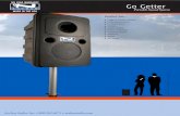 Anchor Audio GG-8000 Go Getter Portable, Battery-Powered … · 2017-06-15 · Go Getter unpowered companion speaker CG-8000 CG.8000U1 CG.8000U2 CG-8000C CG-8000CU1 CG-8000CU2 CG-8001