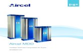 Aircel MDD - eCompressedair: Compressed Air Dryers &amp ... · Recognizing that processes operating a compressed air dryer often have differing requirements, Aircel has tailored the