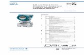 EJX and EJA-E Series Differential Pressure and Pressure ... · EJX and EJA-E Series Differential Pressure and Pressure Transmitters ... This installationmanual provides the basic
