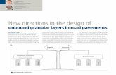 New directions in the design of · louwk@nra.co.za New directions in the design of unbound granular layers in road pavements INTRODUCTION Pavement engineering has evolved over many