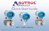 APT 3000 Series - Autrol America Smart Transmitters...3200 A/G series transmitters, including the 3100 MP & 3100 L/ 3200 L sealed assemblies. For full instructions on installation,