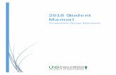 2018 Student Manual · 2020-03-13 · Statement of Accreditation The Occupational Therapy Program is accredited by the Accreditation Council for Occupational Therapy Education (ACOTE).