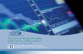 Personal Risk Profile and Asset Allocation - Sunset Life · 2015-08-31 · What is asset allocation? Asset allocation is the process of choosing investment options that match your