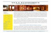 UCLA ECONOMICS · 2019-05-24 · lor’s oﬃce) Facebook UCLA Economics Counselors Website economics.ucla.edu/ undergraduate IN THIS ISSUE 2-3 President vs Fed Chair 4-5 Stock Market