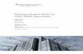 Defining a Progress Metric for CERT-RMM Improvement · the CERT-Resilience Management Model (CERT-RMM) [Caralli 2011]. The metric measures progress in implementing a subset of CERT-RMM