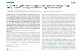 Field high-throughput phenotyping: the new crop breeding frontierminzhang/598_Fall2017/schedule_files... · 2017-09-27 · Field high-throughput phenotyping: the new crop breeding