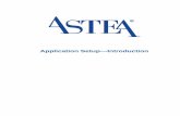 Application Setup Introduction - IFS · Application Setup—Introduction Version: Page 4 Astea Proprietary and Confidential Global Application Setup (ST 1-2) This table is used to