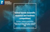 Global trends (Scientific response and business competition) · Global trends (Scientific response and business competition) Tim Foster - Professor in Food Structure. Inputs from
