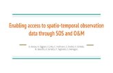 Enabling access to spatio-temporal observation data through SOS … · 2016-09-26 · OGC Sensor Web Enablement Suite (SWE) ... List of current ‘worth following’ activities in