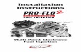 35000, 35030, 35070 - pro-flo efi for small block chevy€¦ · This Multi-Point Fuel Injection System has been designed for ‘96 and earlier small-block Chevrolet engines, and is