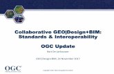 Collaborative GEO|Design+BIM: Standards & Interoperability OGC …€¦ · OGC ® The ESPRESSO project A H2020 support action for the EIP SCC Urban Platforms •Promote the use of