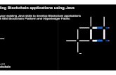 Using your existing Java skills to develop Blockchain ...€¦ · A code walkthrough for Java developers In this code walkthrough, you will see: smart contractdeveloped in Java, using