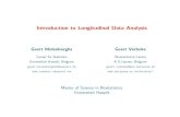 Introduction to Longitudinal Data Analysisdms/Longitudinal/geert_lda.pdfIntroduction to Longitudinal Data Analysis Geert Molenberghs Center for Statistics Universiteit Hasselt, Belgium