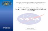 NASA’s Efforts to Identify Near-Earth Objects and Mitigate ... · 5 The Asteroid Redirect Mission, developed by NASA’s Human Exploration and Operations Mission Directorate, aims
