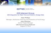 GIS Interest Group - EPRI•EPRI GIS Data Quality Project Status Update •GIS Interest Group Website and LinkedIn Groups •“LineView” T&D Mapping and Inspection Solution Project